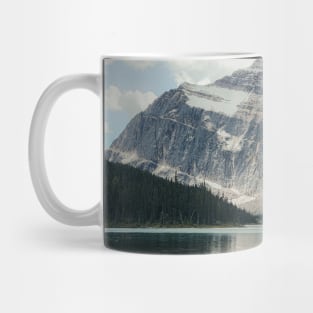 Jasper National Park Mountain Snowy Peak Photo V3 Mug